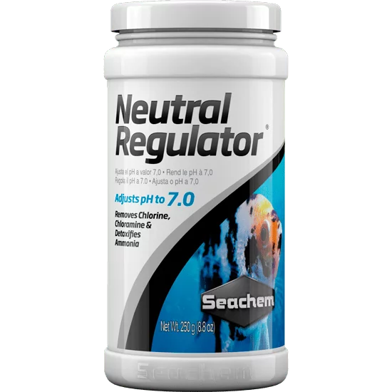 neutral regulator seachem